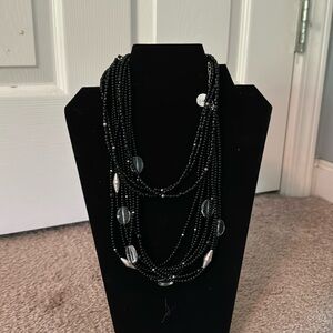 2 black Silpada necklaces